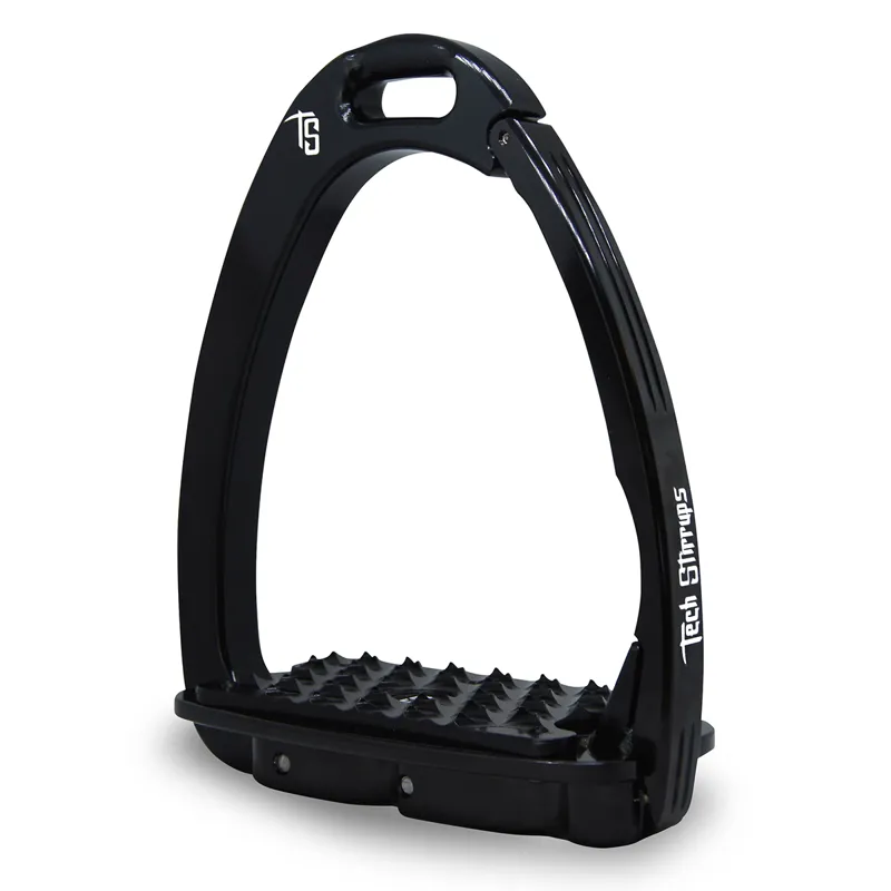 Tech Venice Children's Safety Stirrups - Black/Black