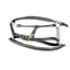 Ascot Leather Padded Headcollar Black