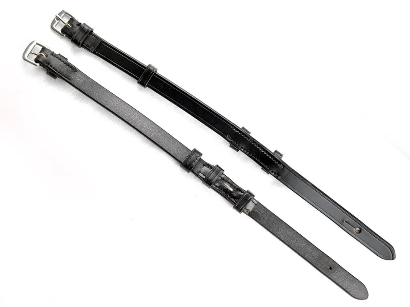 Dever Classic Cheek Pieces 5/8 - Black-1