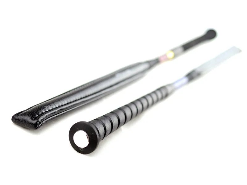 Dever Rider Pro-Cush National Hunt Whip - Black-1