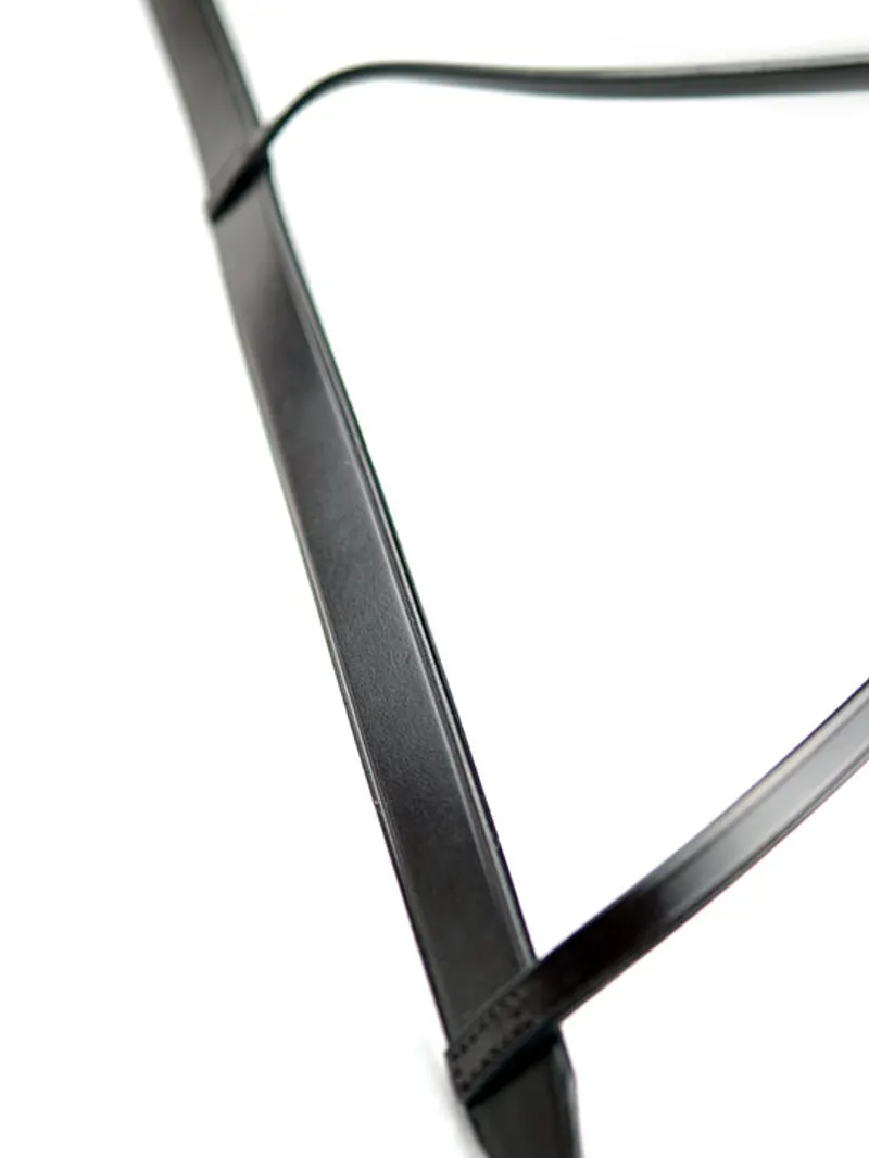 Classic Plain Noseband 1.25 inch Width Black or Brown -1