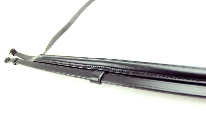 Ascot Padded Flash Noseband - Black-2