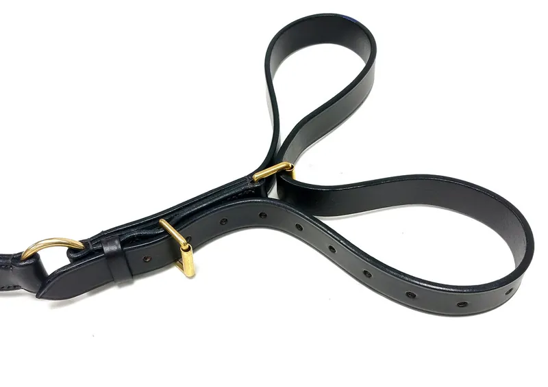 Classic Lead Rein Ex-Long Race - 25mm - Brown-1