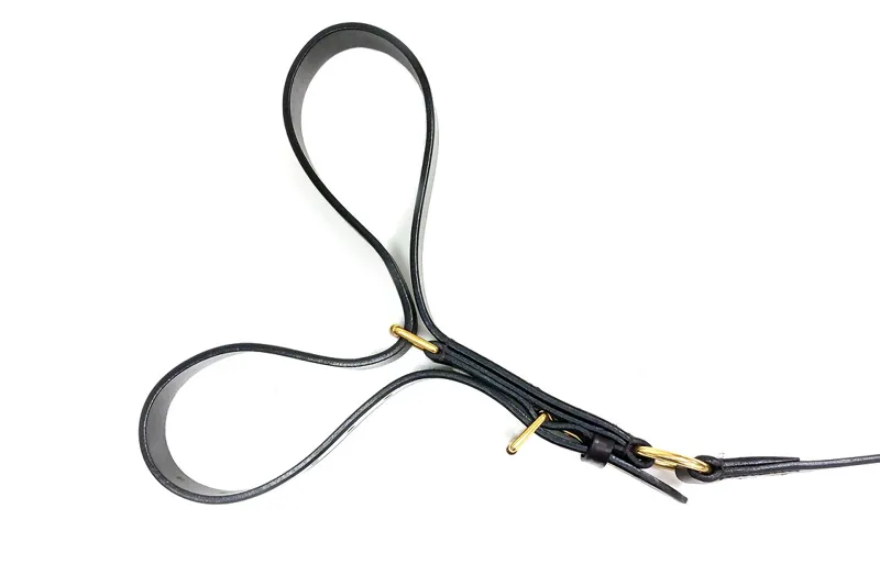 Classic Lead Rein Ex-Long Race - 25mm - Brown-2