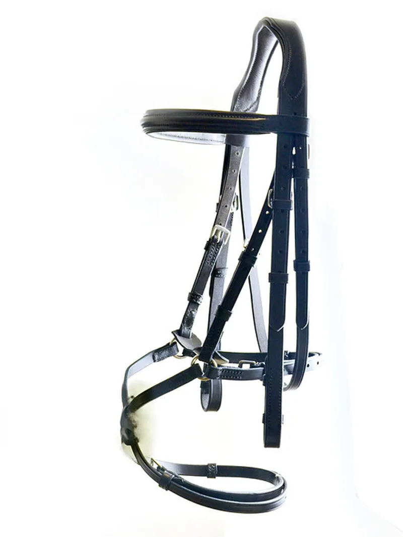 Dever Classic Comfort Grackle Bridle Black or Brown-1