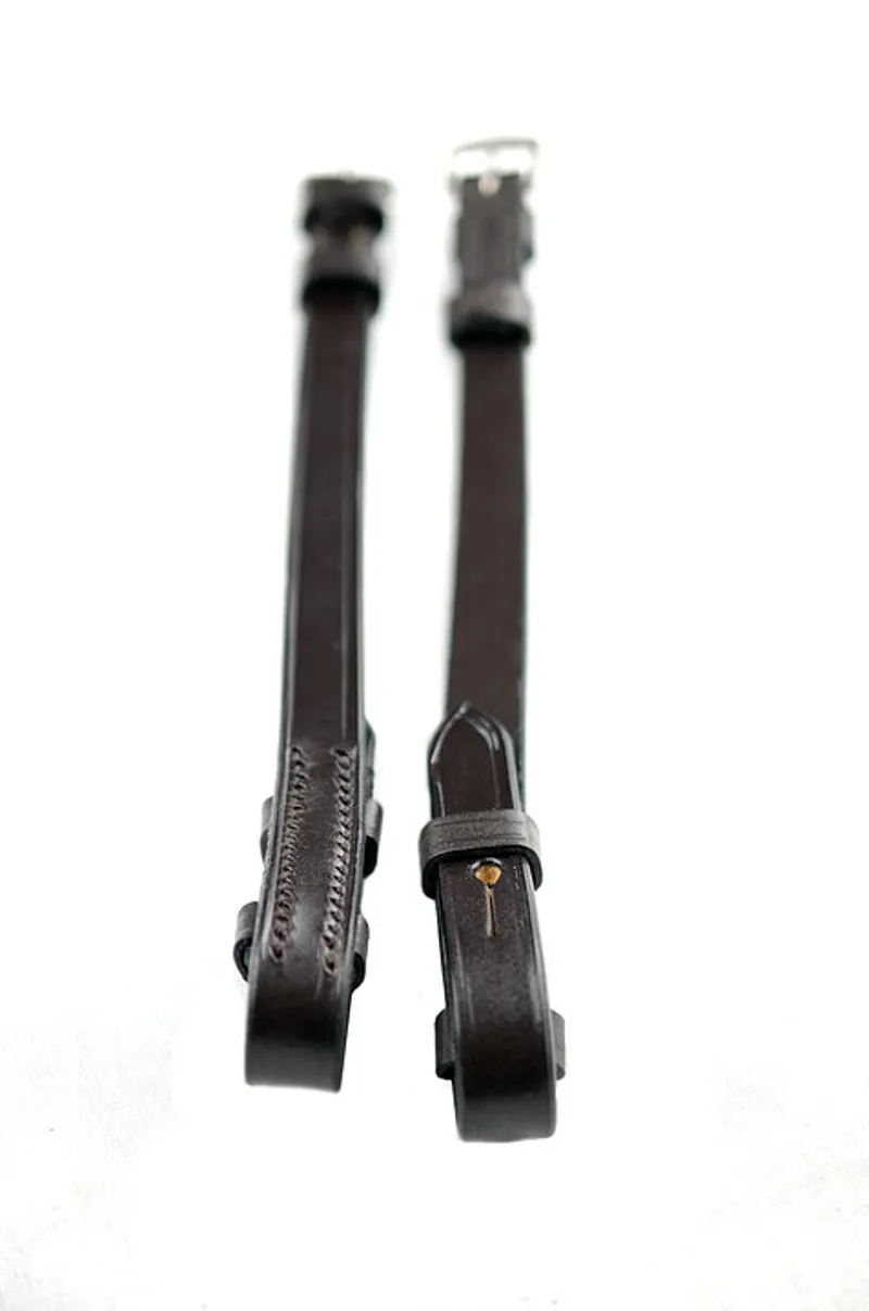 Ascot Cheek Pieces 5/8 Black-2