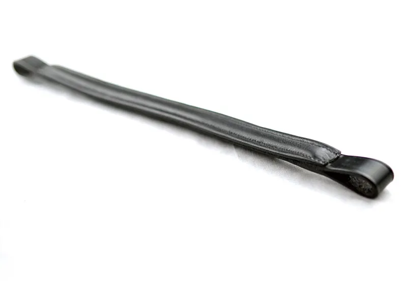 De-Luxe Padded Browband Standard Black-1