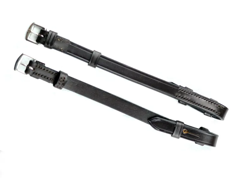 Ascot Cheek Pieces 1/2 inch Brown