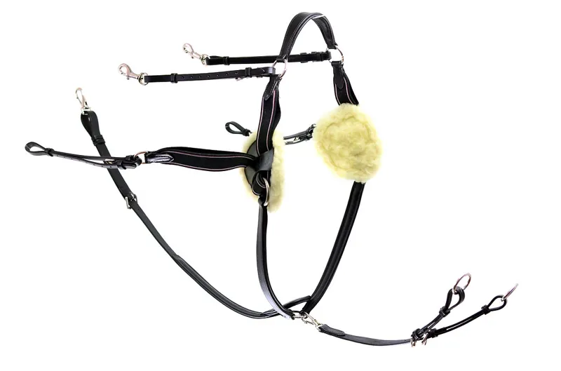 Ascot 5 Point Breast Plate Black