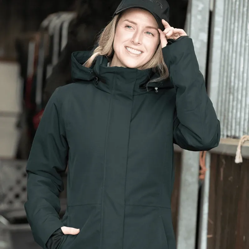Equetech Imperial Deluxe Stretch Waterproof Hybrid Jacket - Alpine-2