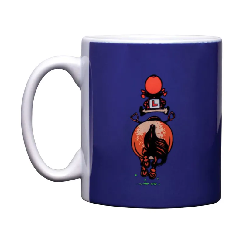 Hy Equestrian Thelwell Collection Mug  Navy