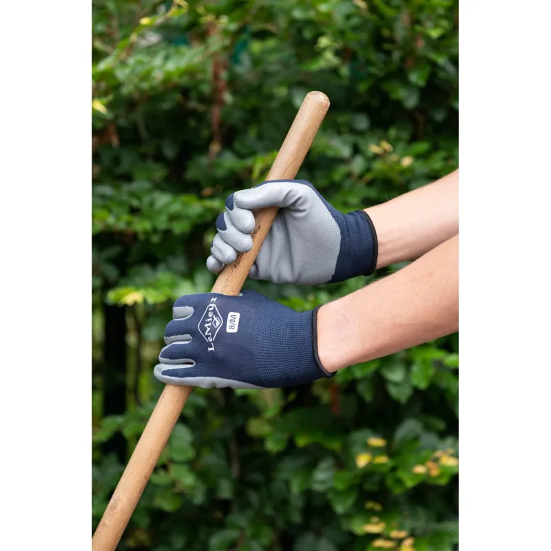 LeMieux Work Gloves - Navy-1