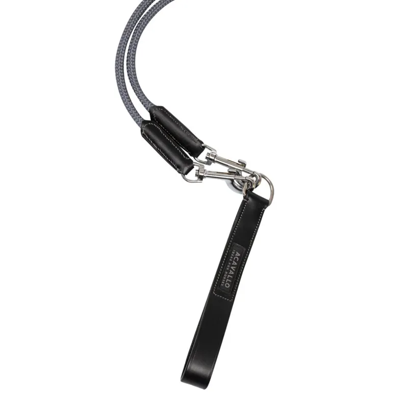 Acavallo Padded Soft Leather Draw Reins-2
