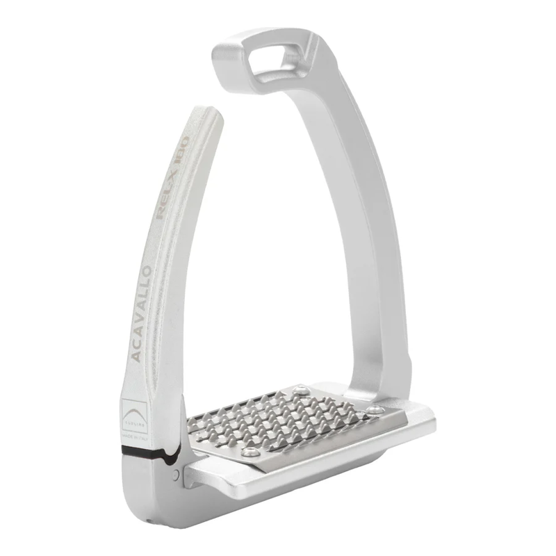 Acavallo Rel-X 180 Stirrups Aluminium in Silver-2