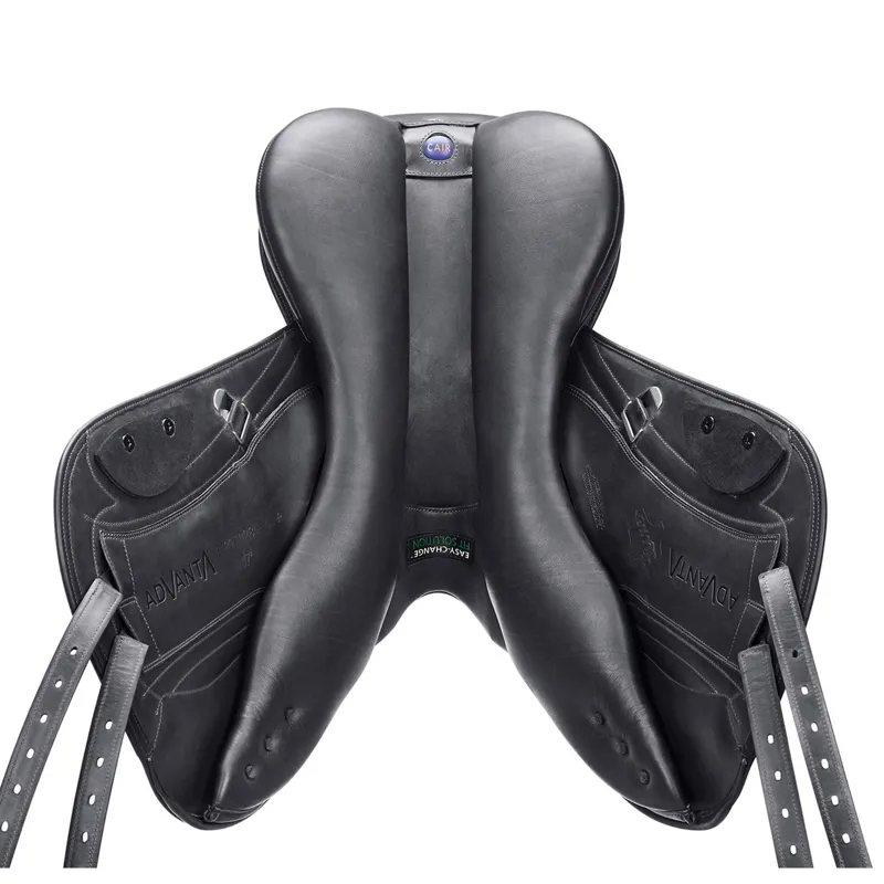 Bates Advanta Monoflap Jump Saddle - Black-2