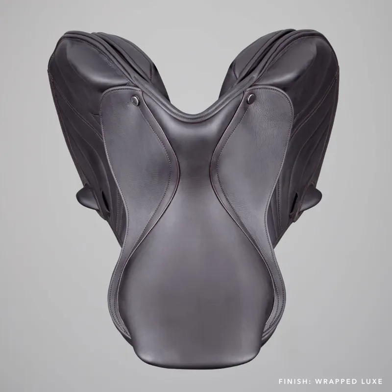 Albion Kontinuum Mono Flap Jump Saddle in Black-3