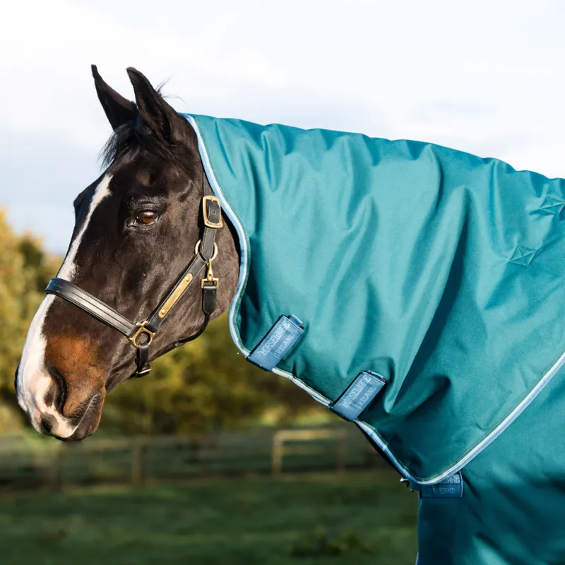 Amigo Bravo 12 Plus Heavy 400g Turnout Rug - Storm Green-3