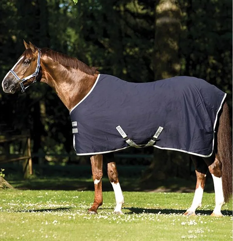 Amigo Stable Sheet - Navy/Silver