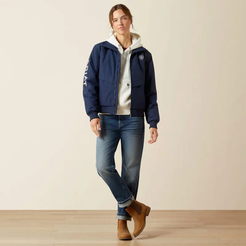 Ariat Womens Stable 2.0 Insulated Jacket - Navy-2