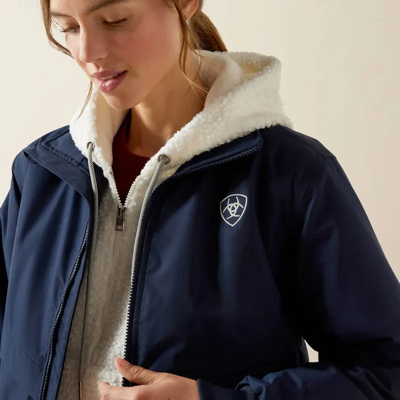 Ariat Womens Stable 2.0 Insulated Jacket - Navy-1