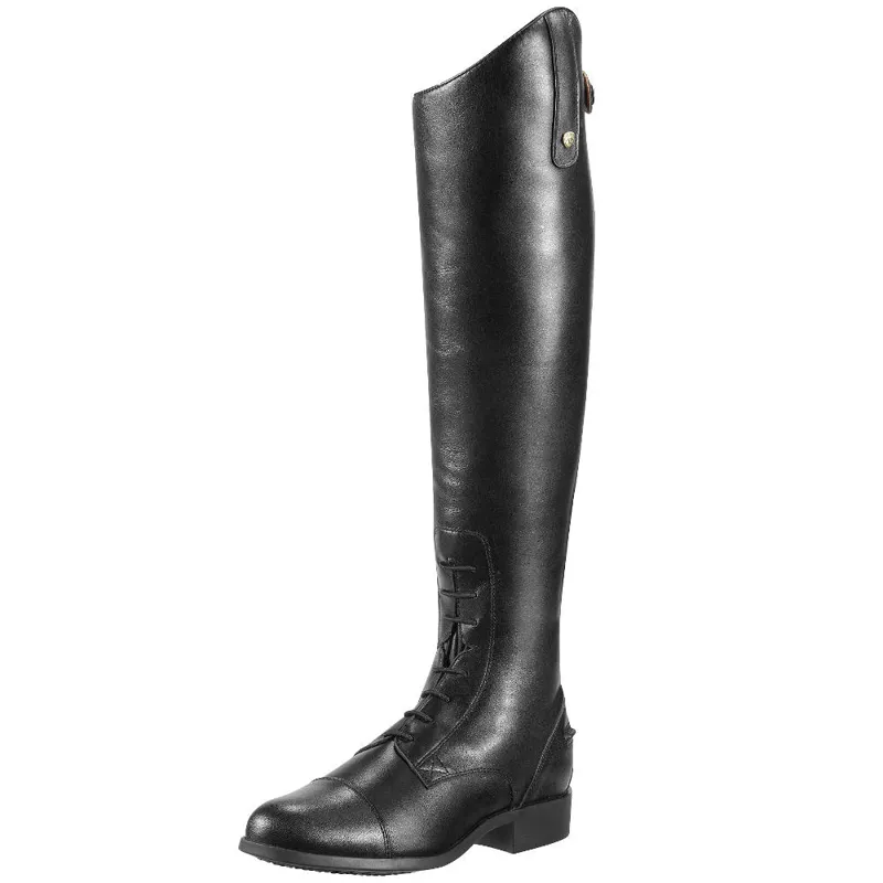 Ariat Heritage Contour Field Zip Mens Tall Boots - Black