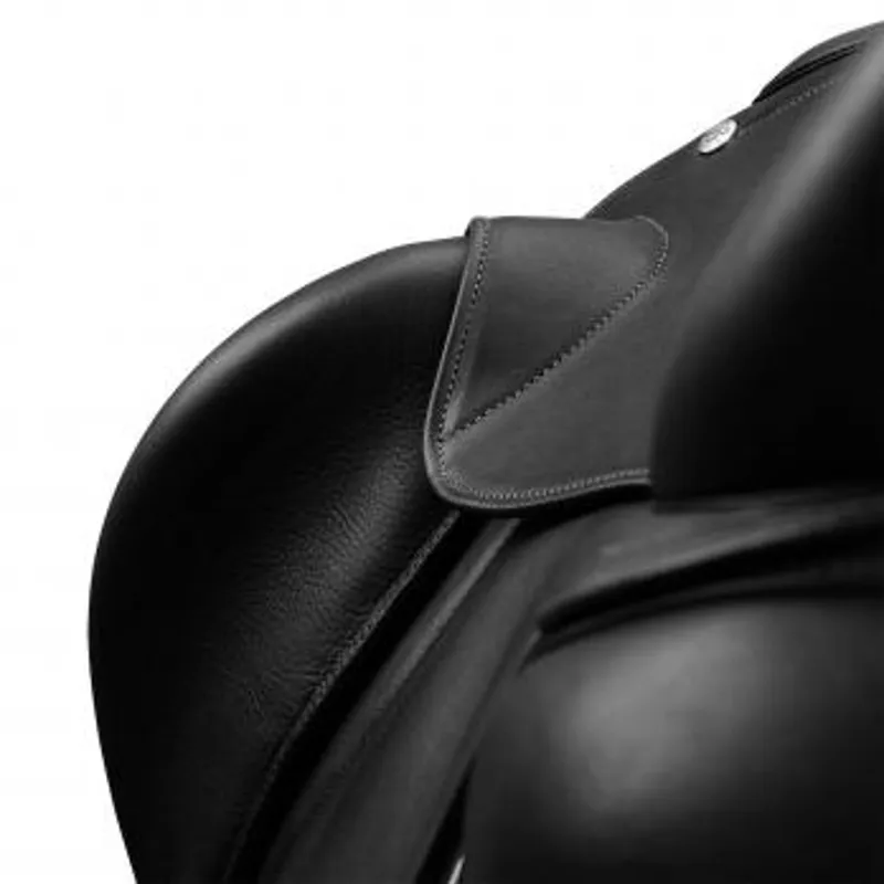 Bates Artiste Dressage Saddle - Black-1