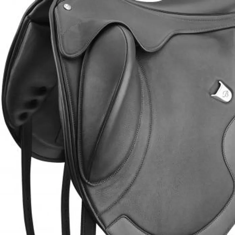 Bates Artiste Dressage Saddle - Black-3