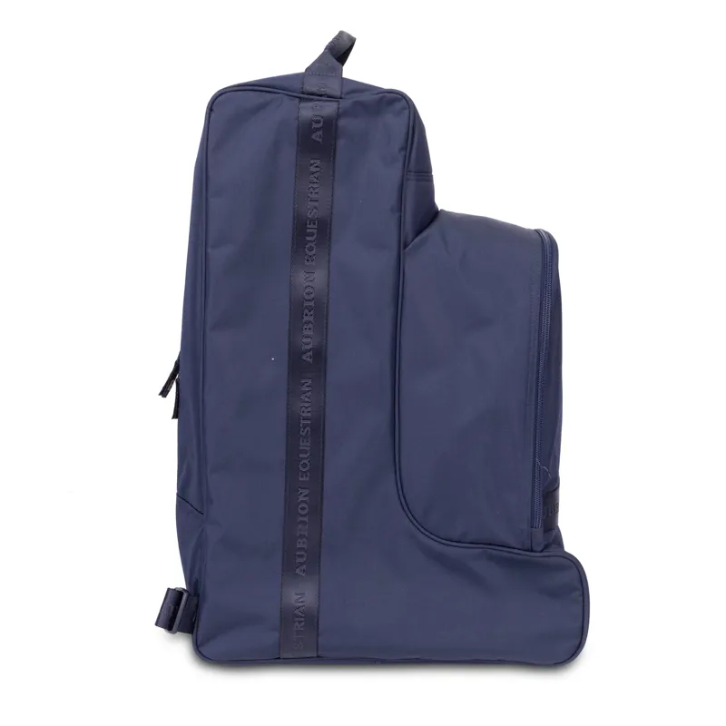 Aubrion Equestrian Hat Whip and Boot Bag - Navy-1