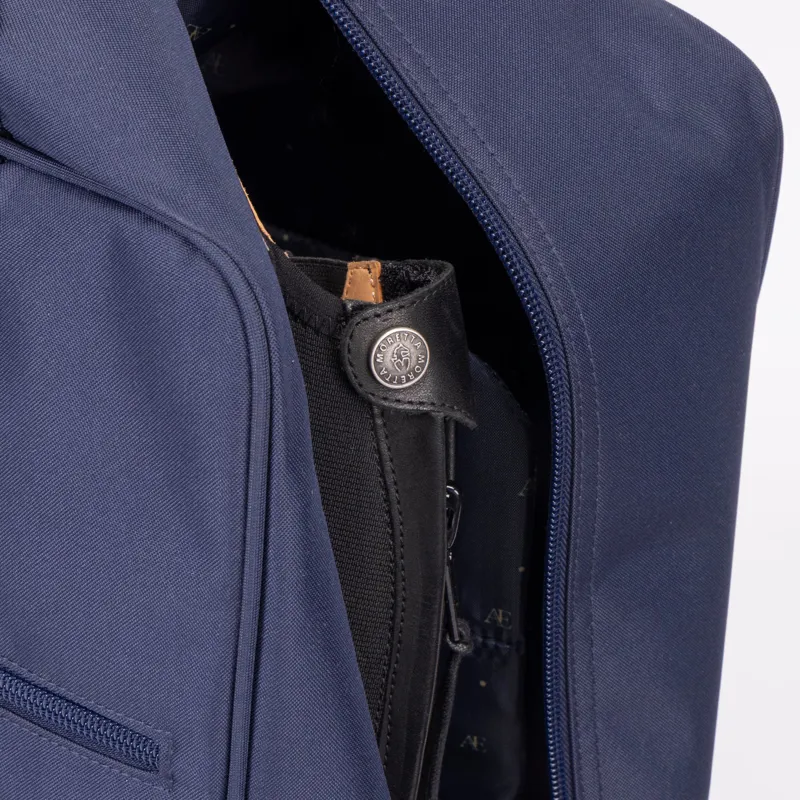 Aubrion Equestrian Hat Whip and Boot Bag - Navy-3