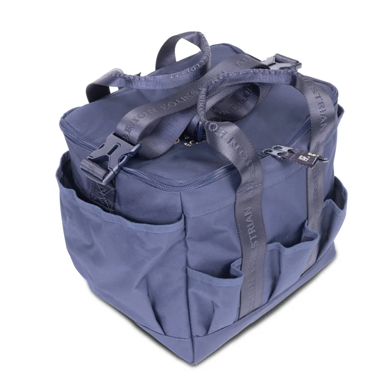 Aubrion Equestrian Large Grooming Kit Bag - Navy-2