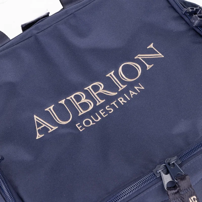 Aubrion Equestrian Large Grooming Kit Bag - Navy-4