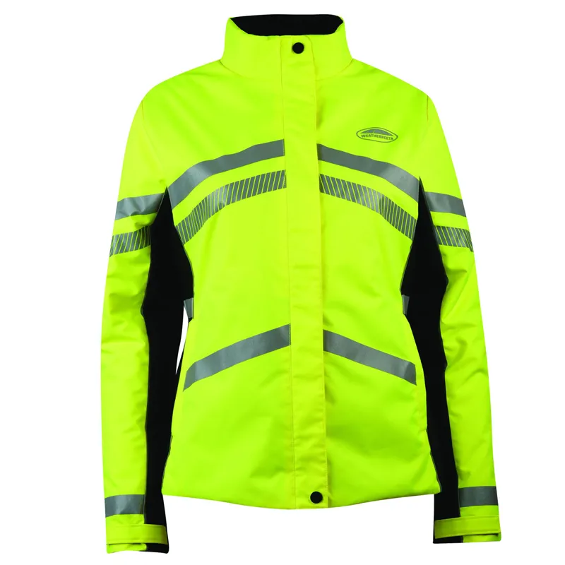 WeatherBeeta Reflective Heavy Padded Adults Waterproof Jacket - Yellow-1