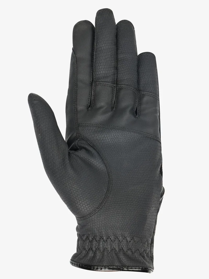 LeMieux Competition Gloves - Black-2