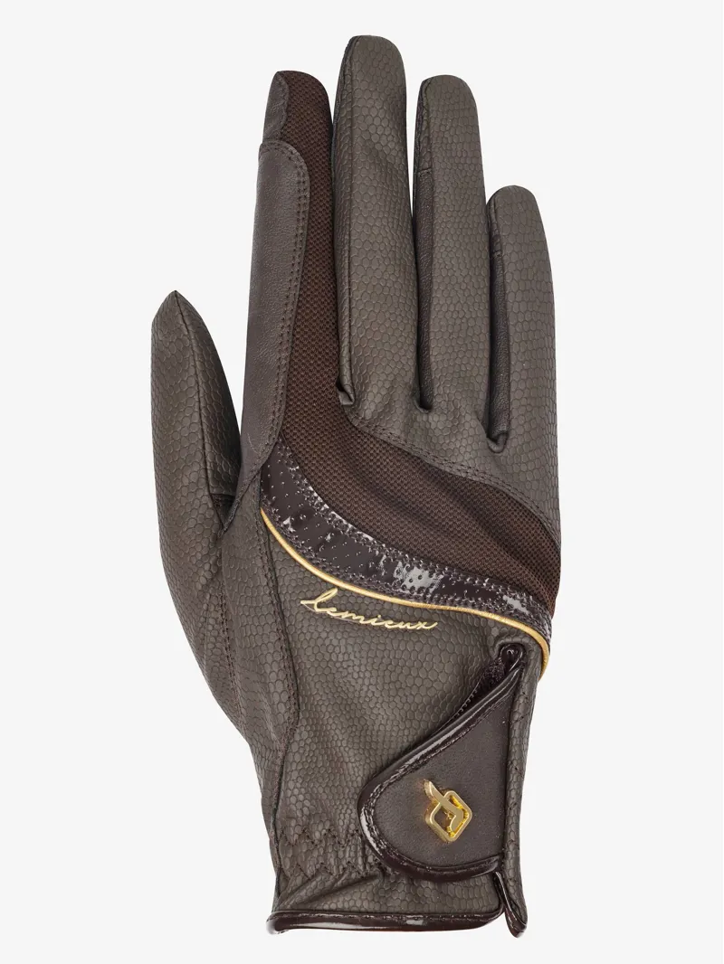 LeMieux Competition Gloves - Brown