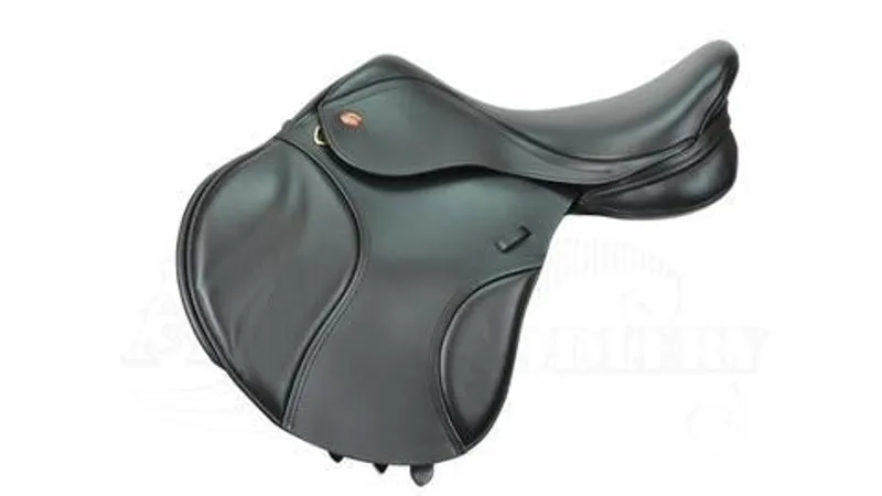 Kent and Masters S Series Pony Jump Saddle - Black