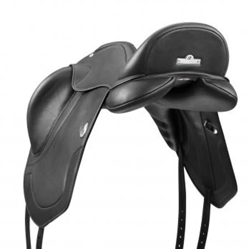 Bates Artiste Dressage Saddle - Black-5