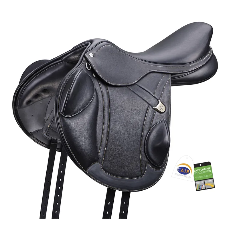 Bates Advanta Monoflap Jump Saddle - Black