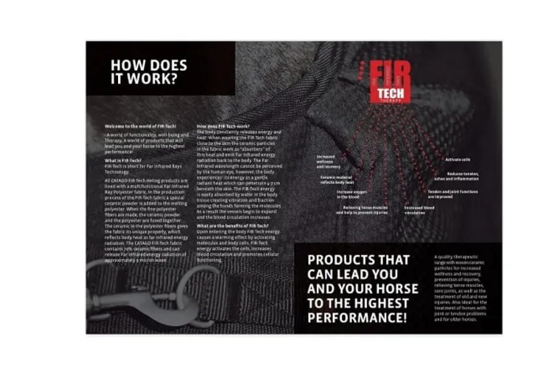 Catago Fir-Tech Pro Dog Pillow Black 90x60-2