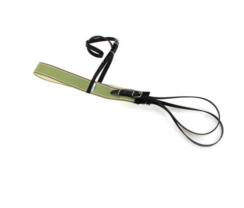 O.Shepherd Synthetic Elastic Breast Girth Black 1 inch