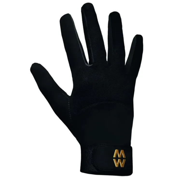 MacWet Mesh Long Cuff Gloves - Black