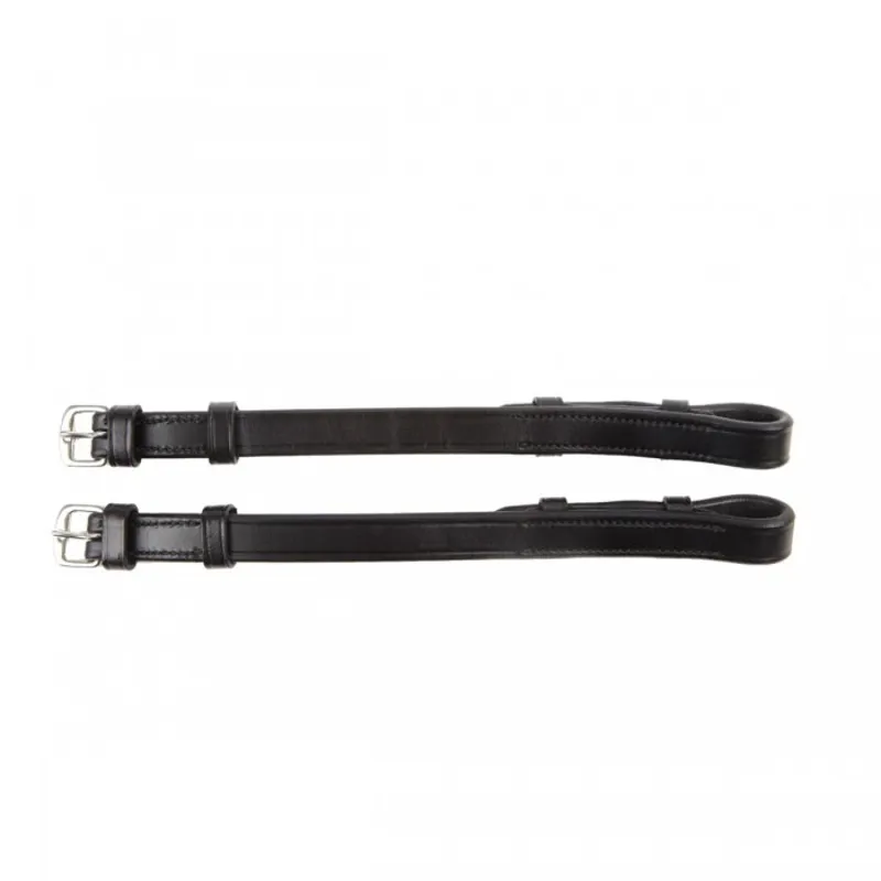 Cheek Piece Hook Stud Pony Black Half Inch