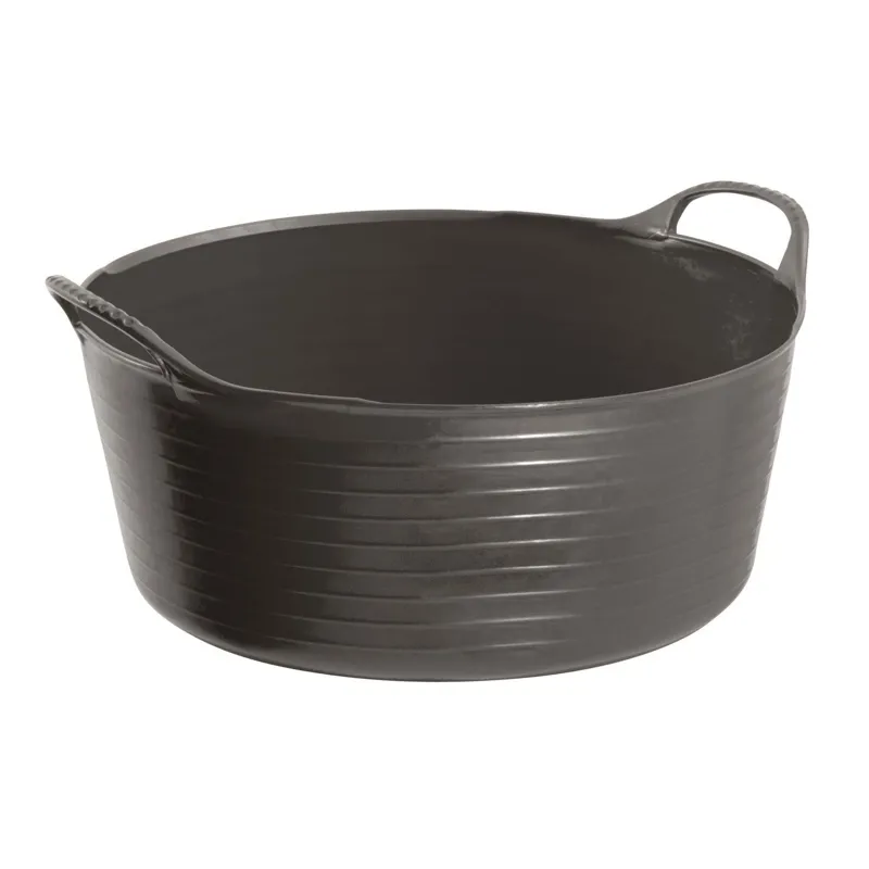 Small Shallow Gorilla Tub 15L Black