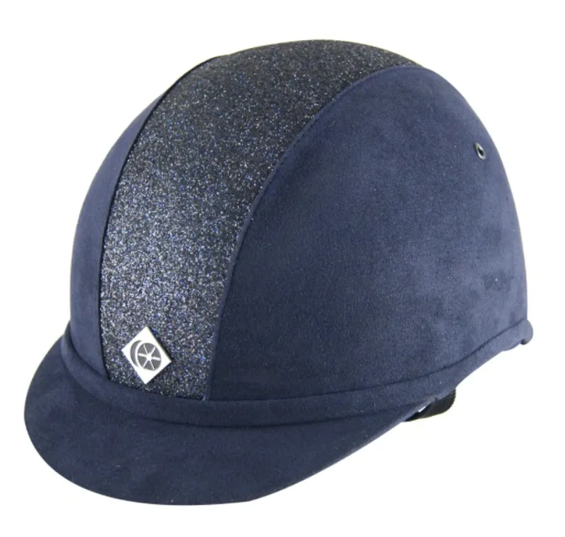 Charles Owen YR8 Sparkly Round Navy