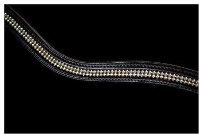 Fairfax Browband - Diamante Brown