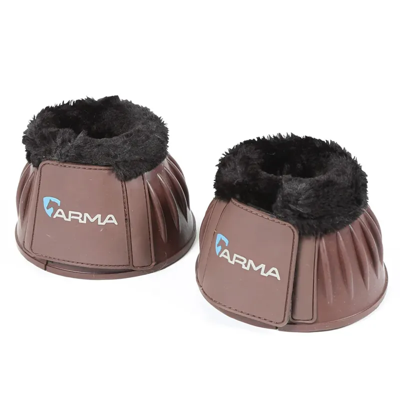 ARMA Black Fleece Over Reach Boots BROWN