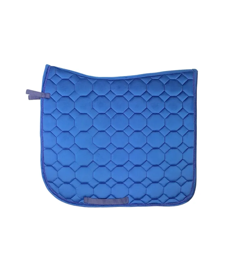 Cameo Suede Dressage Saddlecloth in Navy
