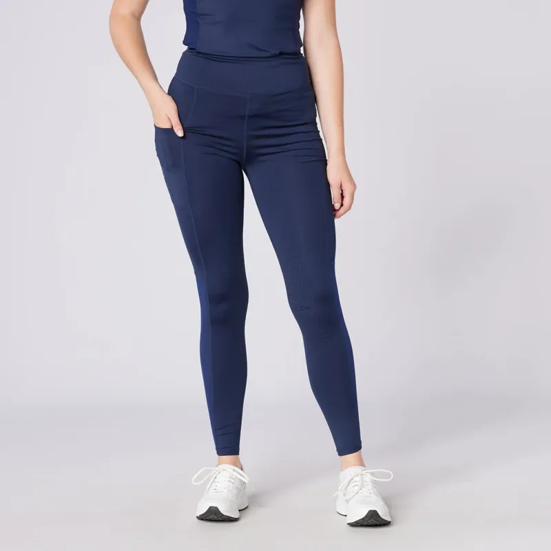 Cameo Summer Riding Tights - Navy-4