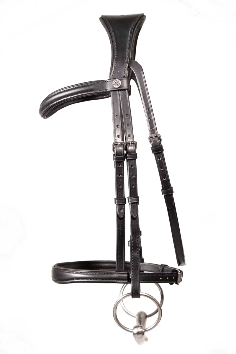 Henry James Cavesson Noseband - Black-2