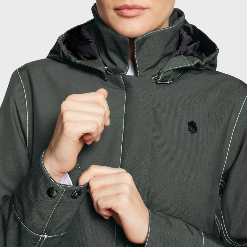 SamShield Delfina Waterproof Coat - Dark Forest -1
