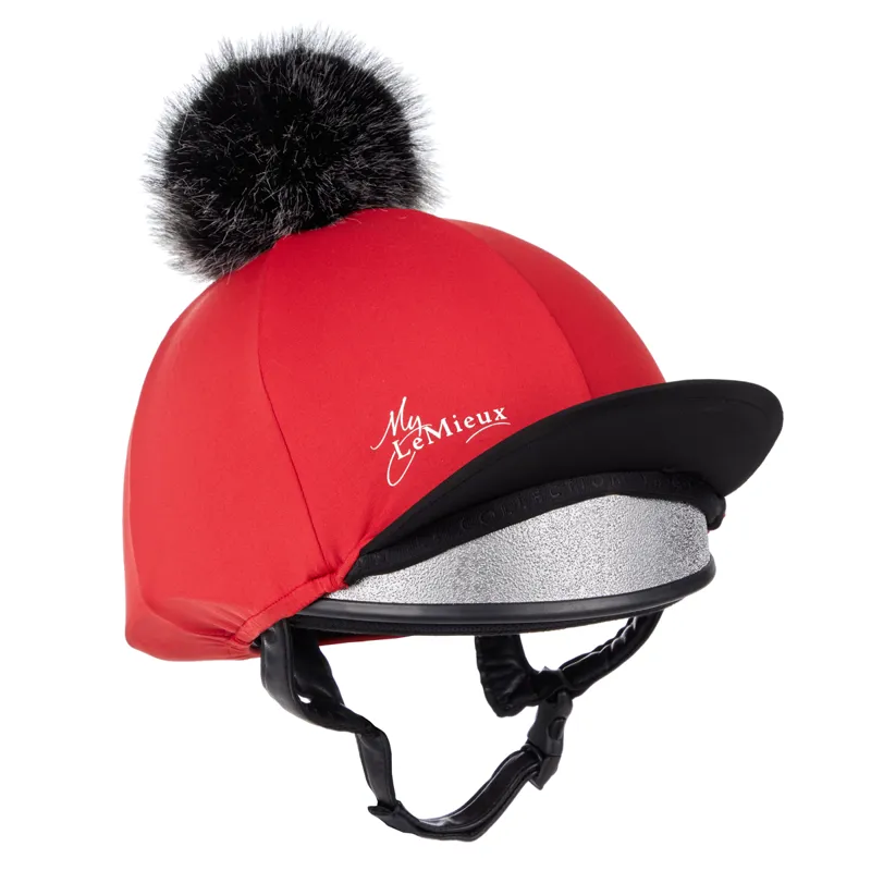 LeMieux Hat Silk - Chilli/Black